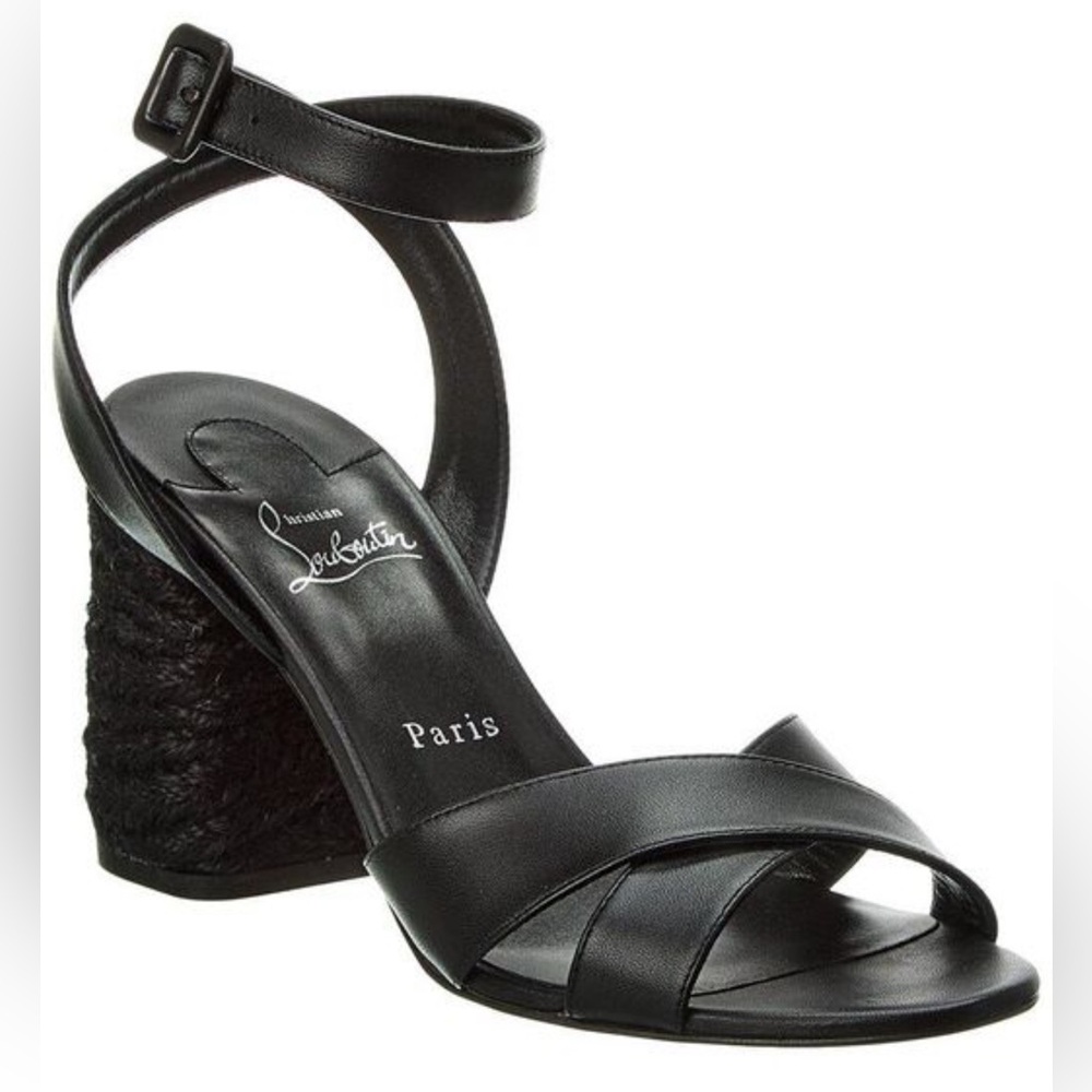 Christian Louboutin Black Sandals